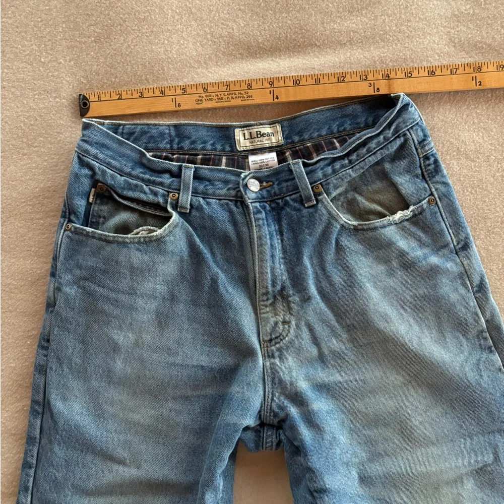 Vintage L.L. Bean Flannel Lined Jeans
